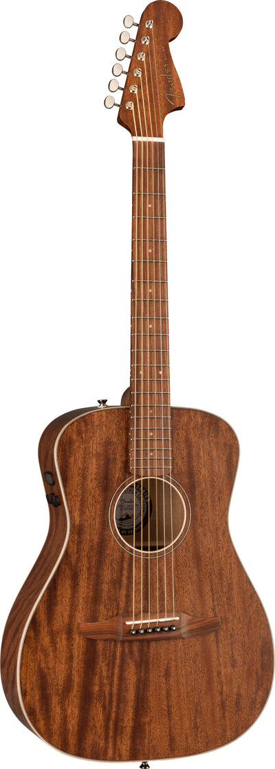 Fender Malibu Special Acoustic-Electric Guitar - Mahogany w/ Gig Bag