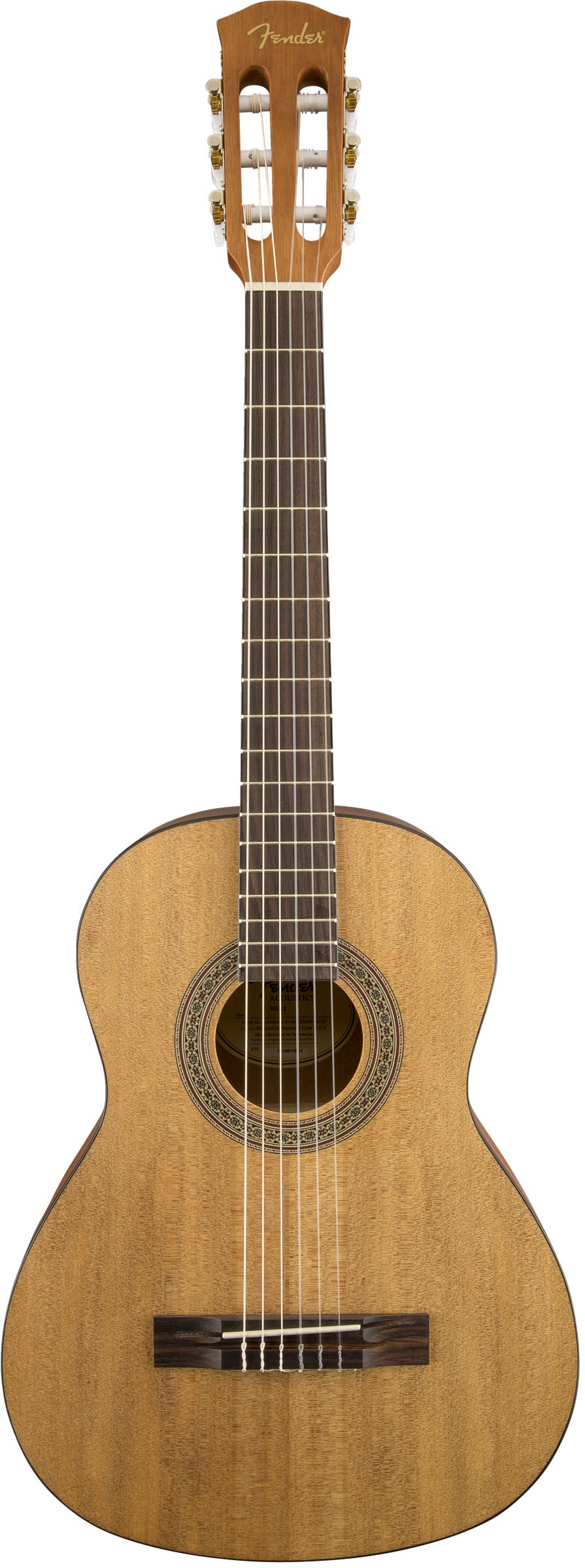 Fender FA-15N 3/4-Size Kids Classical Guitar - Natural