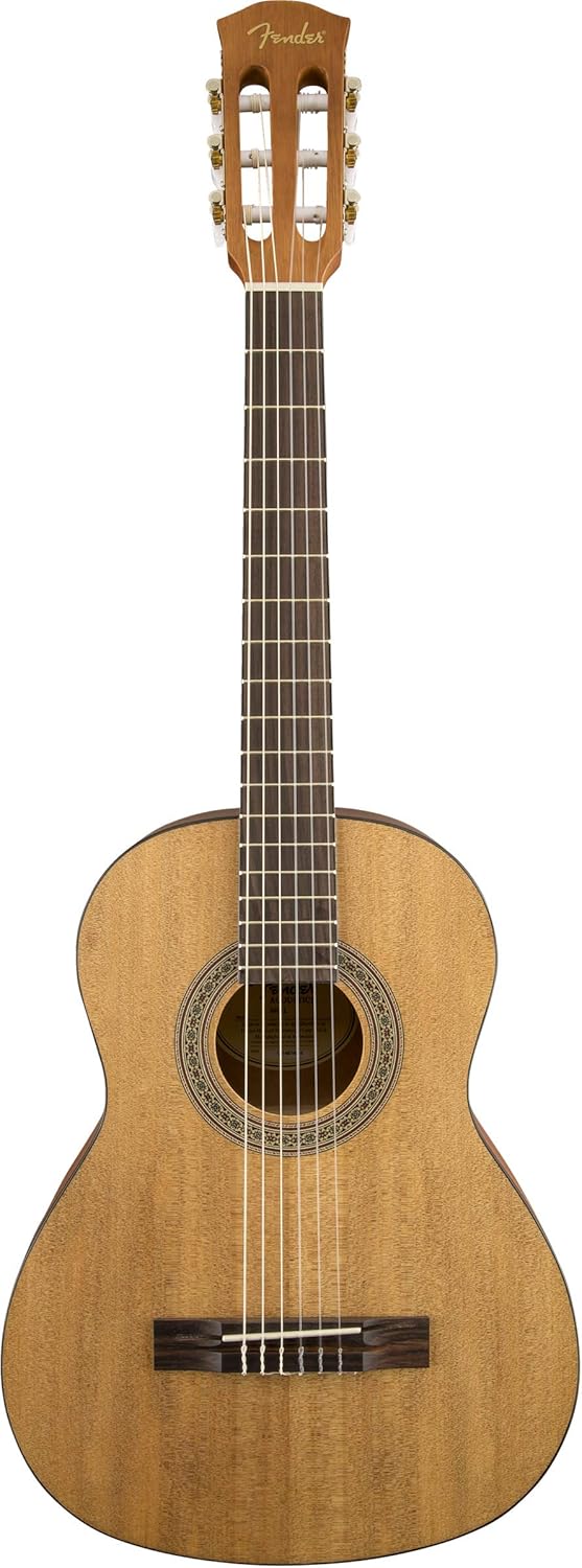 Fender FA-15N 3/4-Size Kids Classical Guitar - Natural w/ Gig Bag