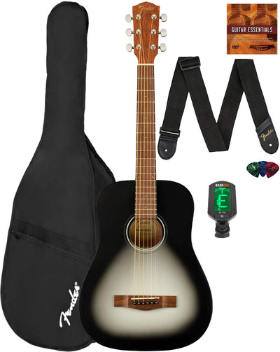 Fender FA-15 3/4-Scale Kids Steel String Acoustic Guitar - Moonlight Burst w/ Gig Bag
