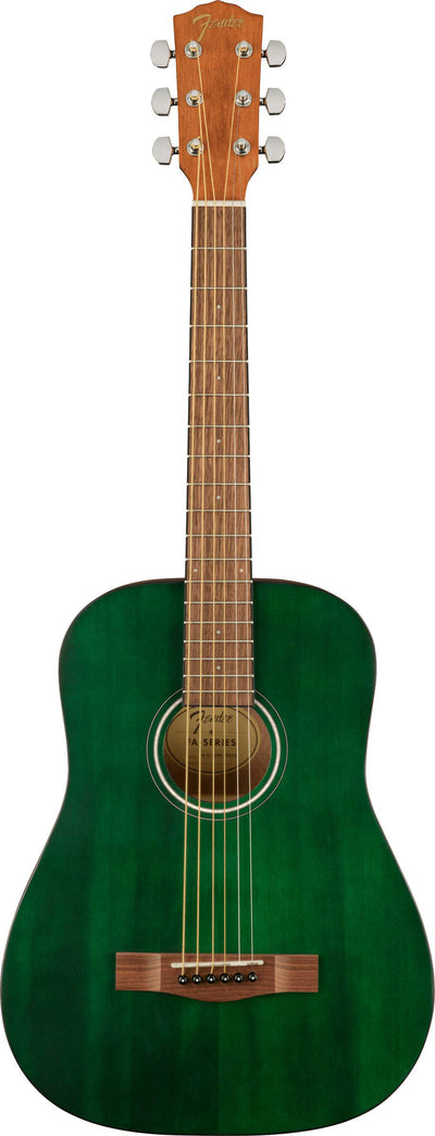Fender FA-15 3/4-Scale Kids Steel String Acoustic Guitar - Green