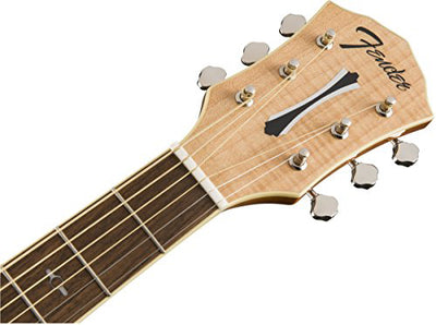 Fender FA-235E Flame Maple Top Concert Acoustic-Electric Guitar - Natural