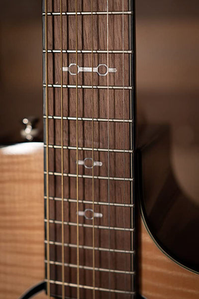 Fender FA-345CE Flame Maple Top Auditorium Acoustic-Electric Guitar - Natural w/ Strap