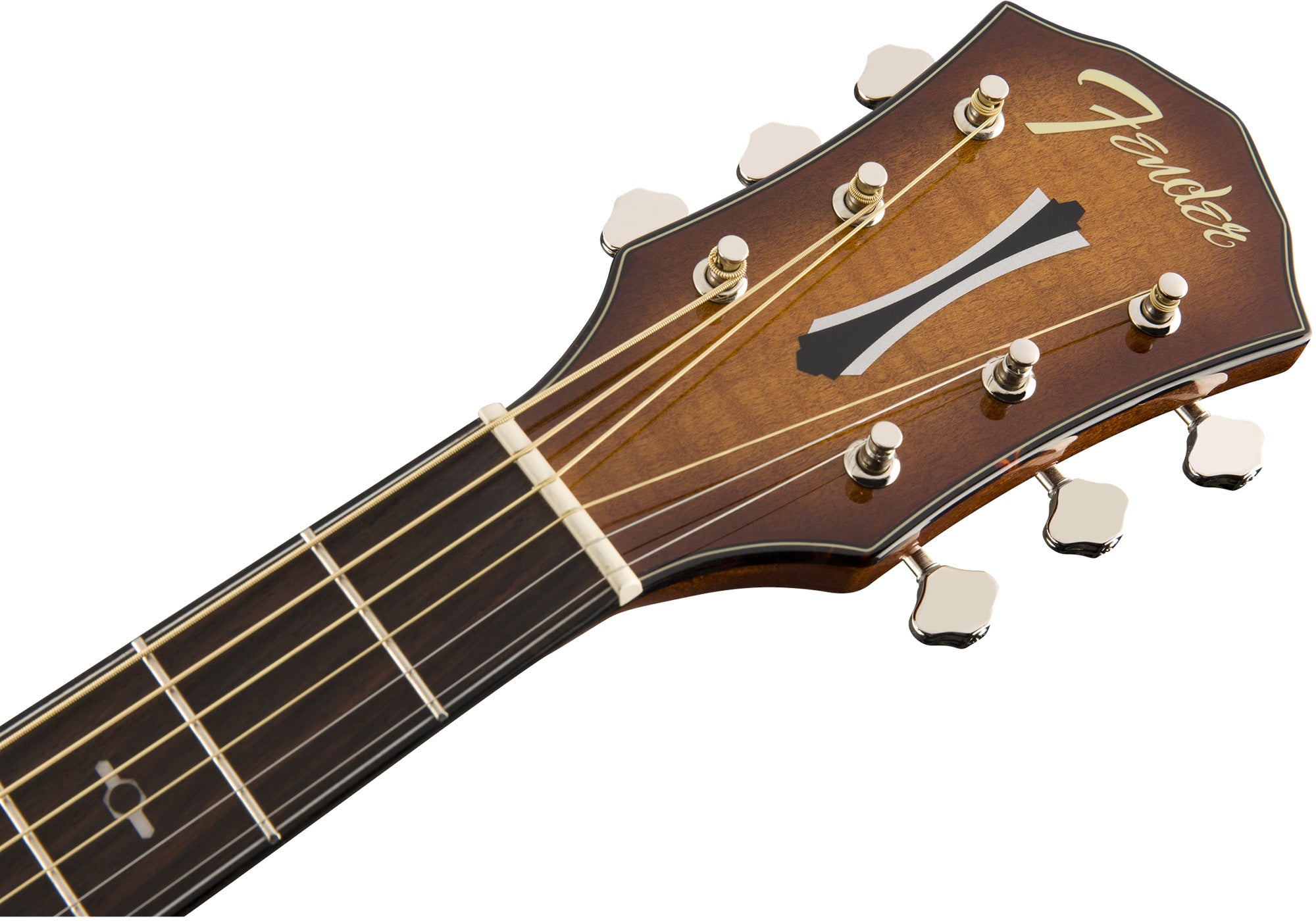 Fender FA-345CE Flame Maple Top Auditorium Acoustic-Electric Guitar - 3-Color Tea Burst