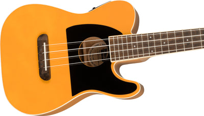 Fender Fullerton Telecaster Concert Ukulele - Butterscotch Blonde w/ Gig Bag