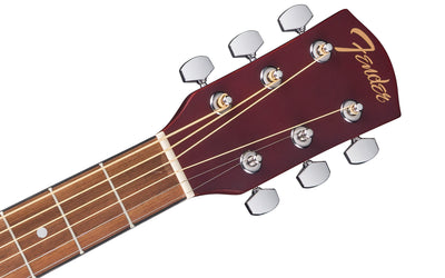 Fender FA Series Dreadnought Acoustic Guitar - Crimson Red w/ Gig Bag