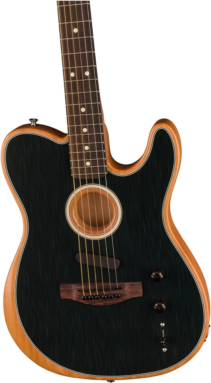 Fender Acoustasonic Player Telecaster - Brushed Black