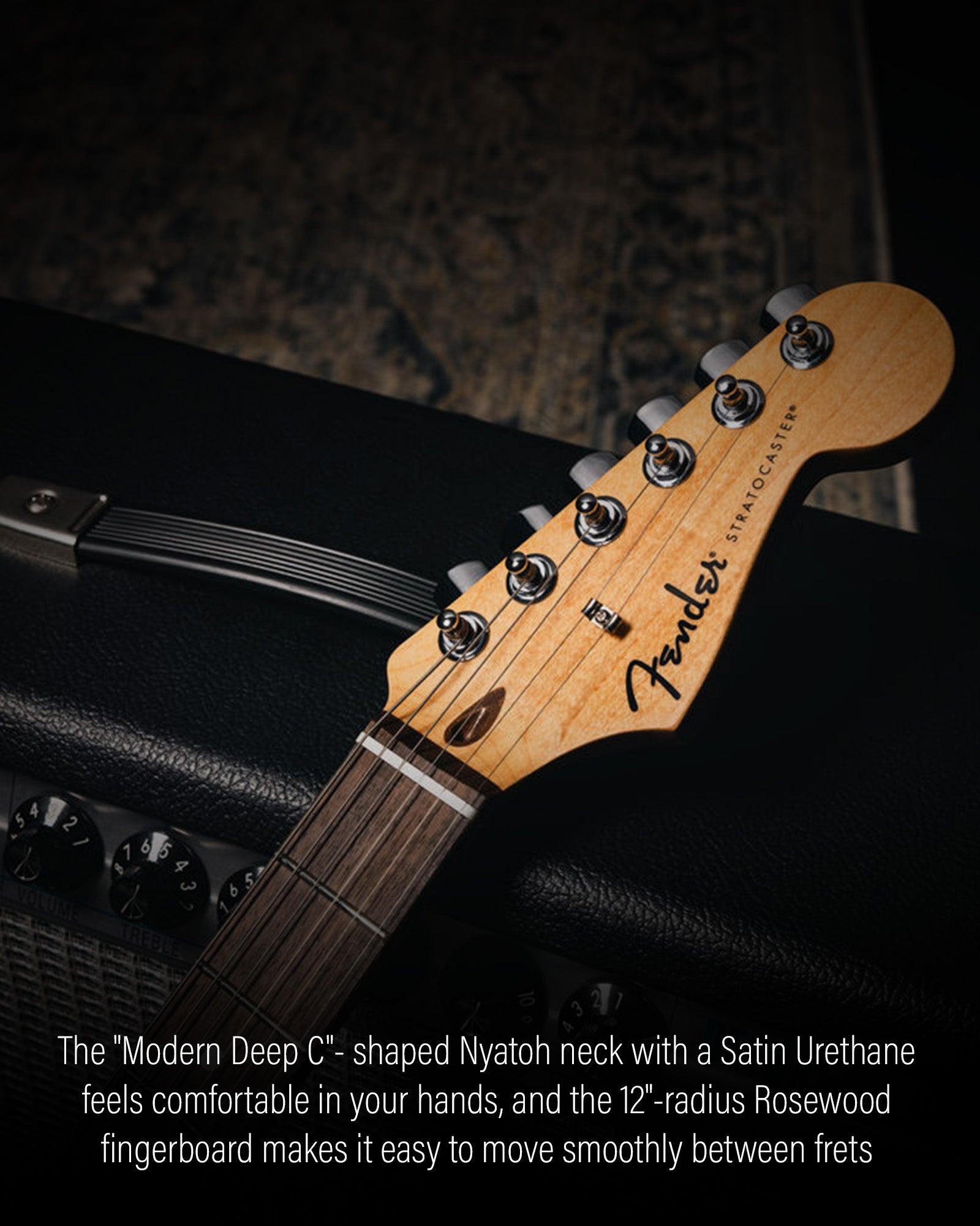 Fender Acoustasonic Standard Jazzmaster - Black w/ Cleaning Kit