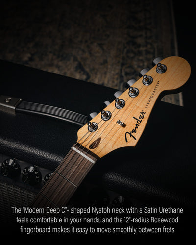 Fender Acoustasonic Standard Jazzmaster - Aged Natural w/ Cleaning Kit