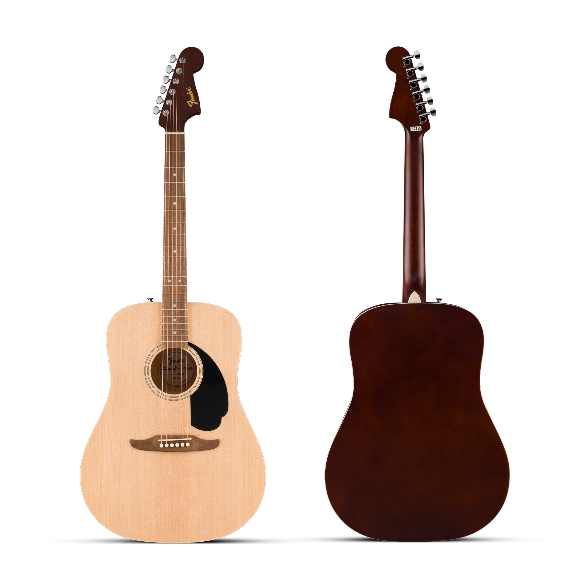 Fender California Redondo Dreadnought Acoustic Guitar - Natural w/ Gig Bag