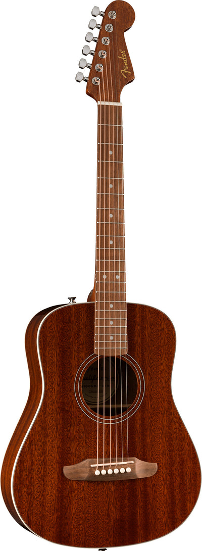 Fender California Standard Redondo Mini Acoustic Guitar - Natural w/ Tuner