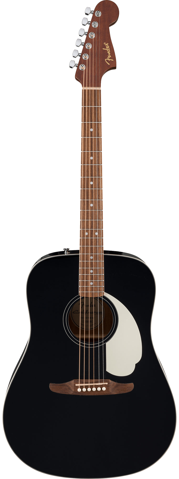 Fender California Standard Redondo Acoustic Guitar - Black w/ Hard Case