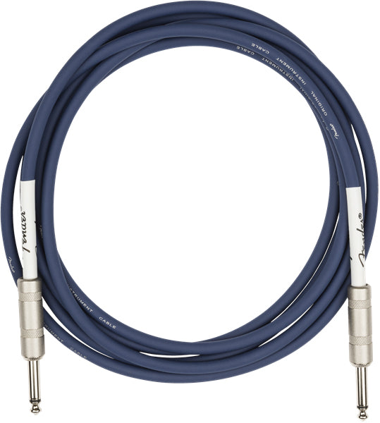 Fender 10' Original Instrument Cable, Straight-Straight, Midnight Blue - 3 Pack