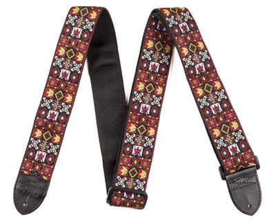 Fender 2-Inch Guitar Strap - Festival Hootenany Red