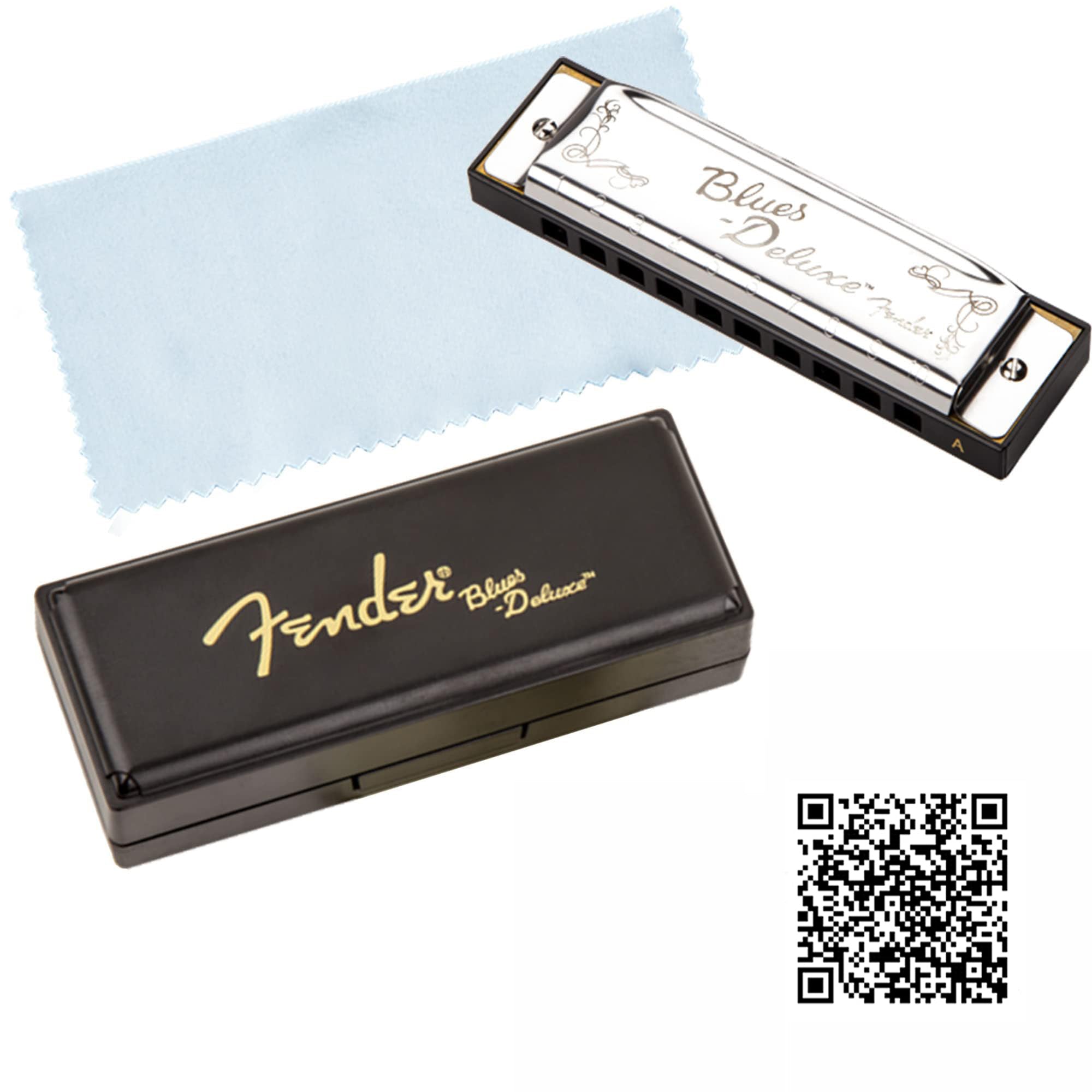 Fender Blues Deluxe Harmonica - Key of C w/ Carrying Case – Austin