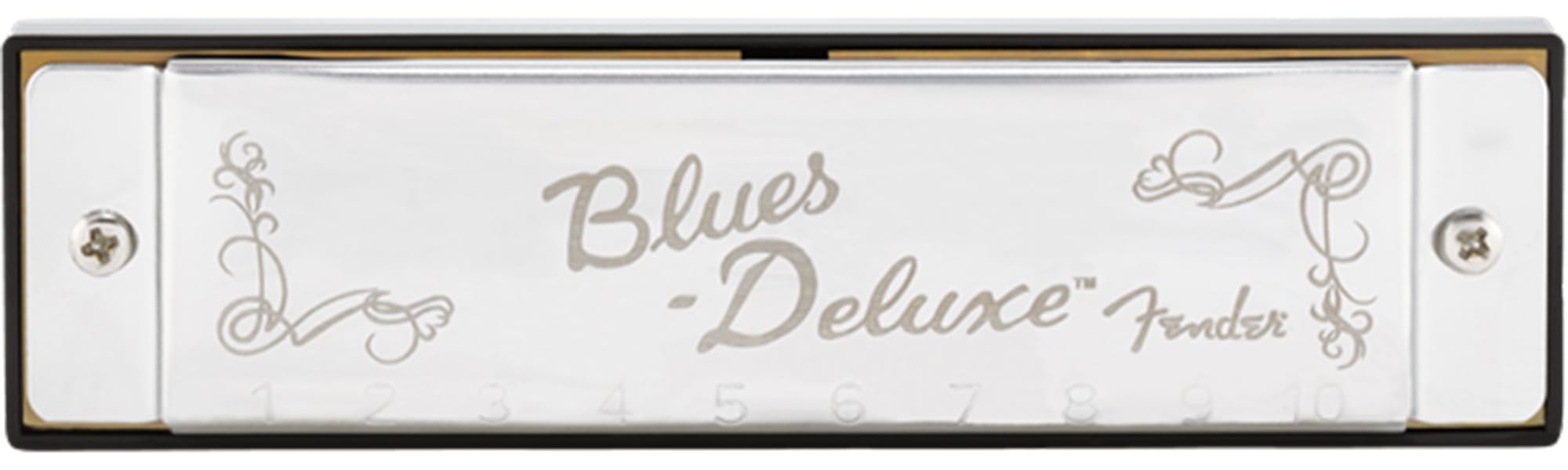 Fender Blues Deluxe Harmonica - Key of D w/ Austin Bazaar Instructional Manual