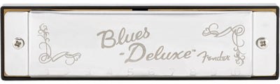 Fender Blues Deluxe Harmonica - Key of D w/ Austin Bazaar Instructional Manual