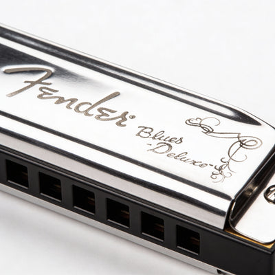 Fender Blues Deluxe Harmonica - Key of F w/ Austin Bazaar Instructional Manual