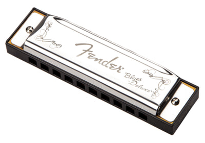 Fender Blues Deluxe Harmonica - Key of E w/ Austin Bazaar Instructional Manual