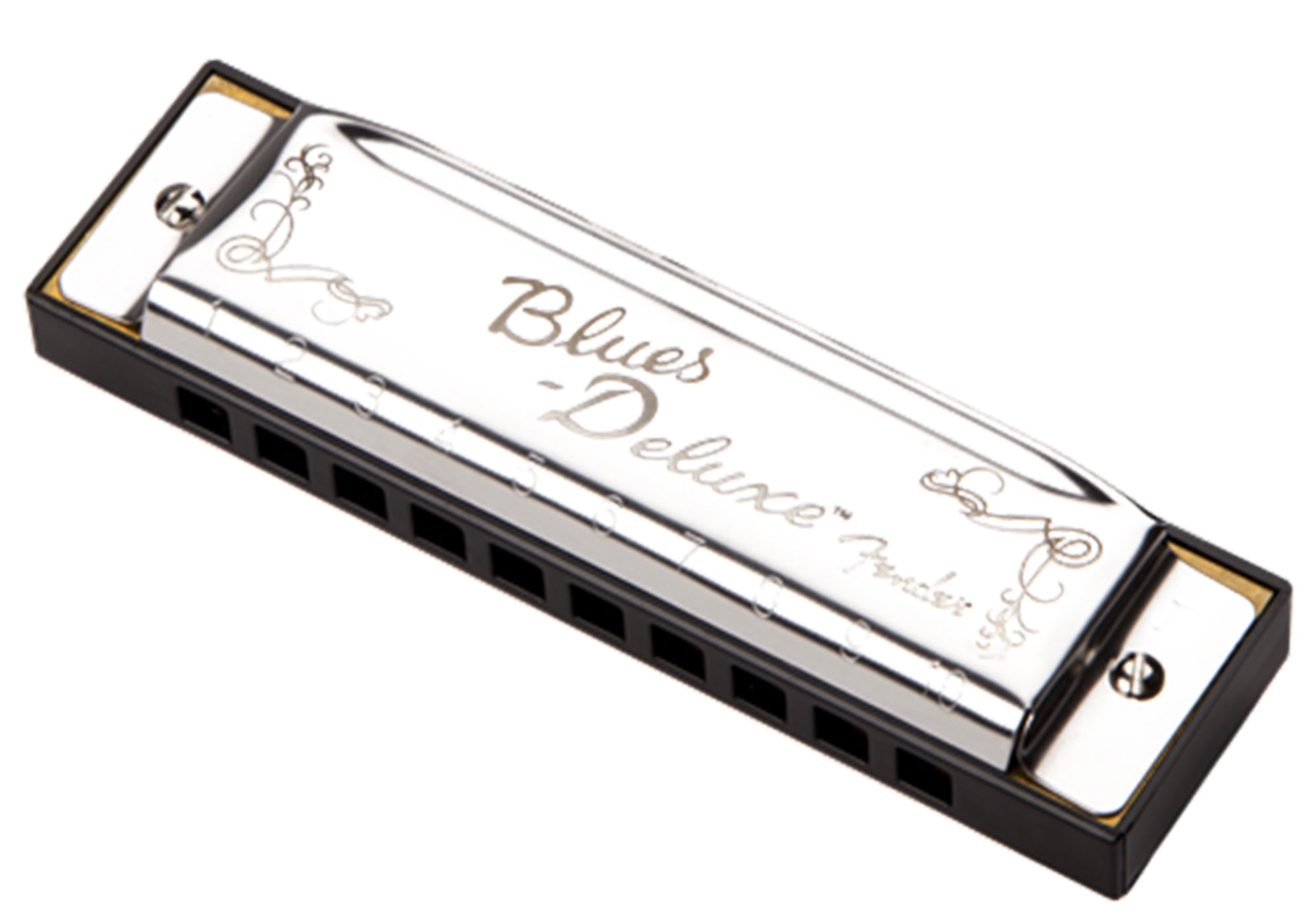 Fender Blues Deluxe Harmonica - Key of E w/ Austin Bazaar Instructional Manual
