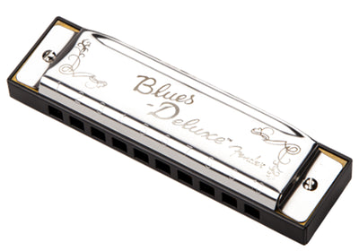 Fender Blues Deluxe Harmonica - Key of E w/ Austin Bazaar Instructional Manual