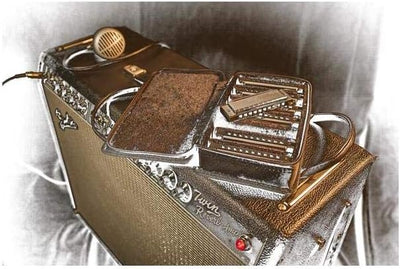 Fender Blues Deluxe Harmonica Set of 7 Keys (C, G, A, D, F, E, Bb) with Case