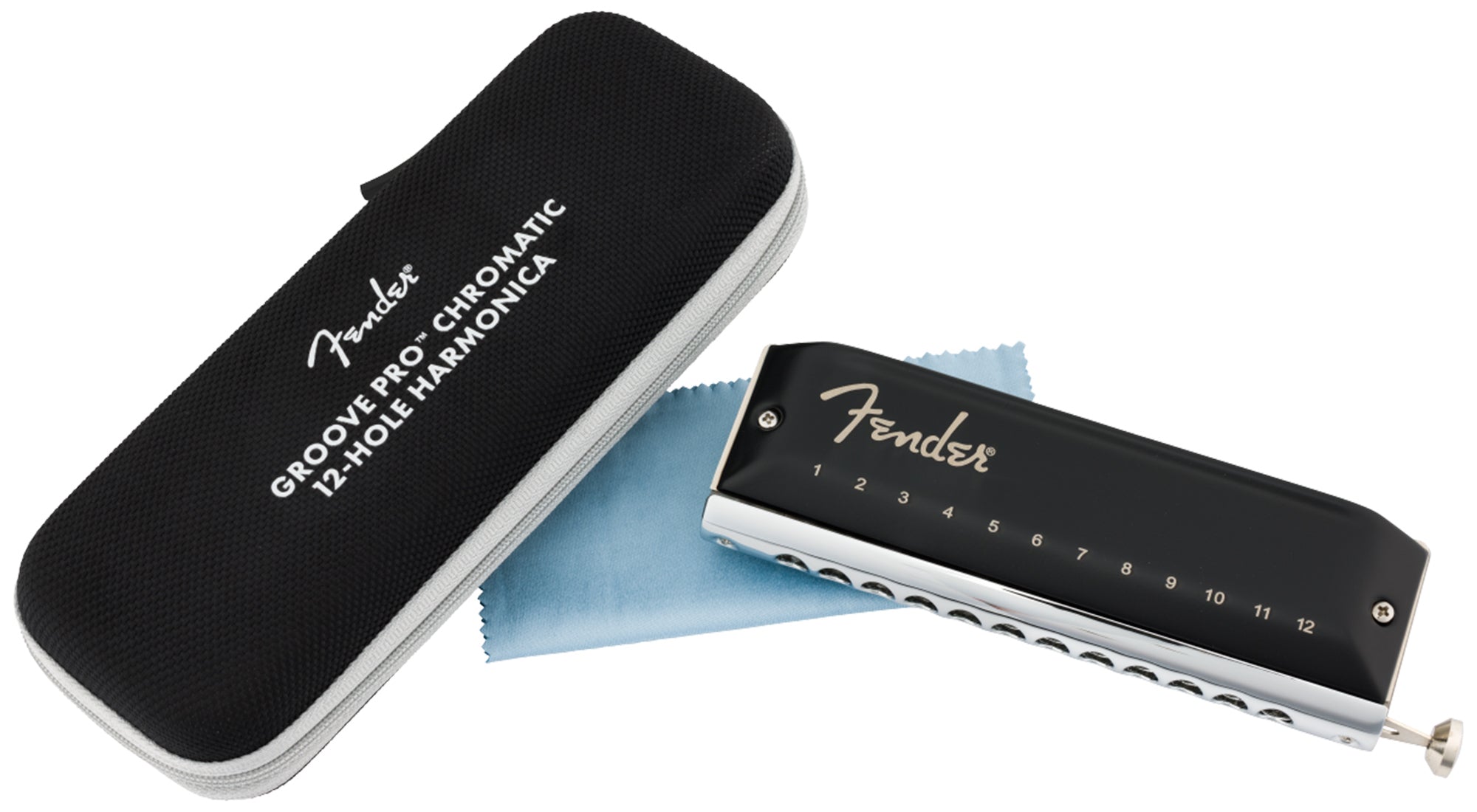 Fender Groove Pro Chromatic 12-Hole Harmonica - Key of C