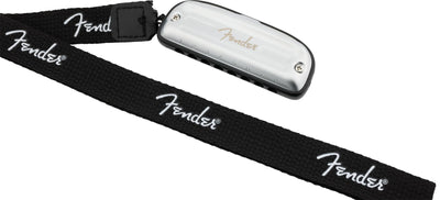Fender Blues Junior Diatonic 8-Hole Harmonica - Key of A w/ Austin Bazaar Instructional Manual