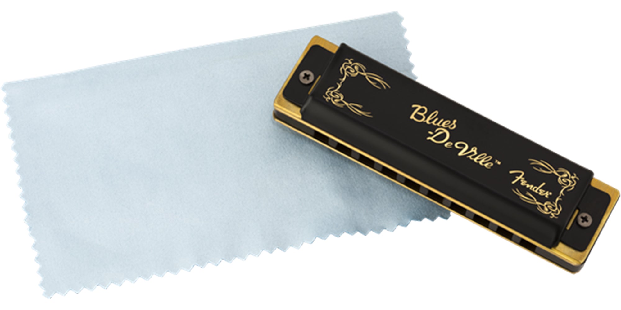 Fender Blues DeVille Harmonica - Key of A w/ Carrying Case