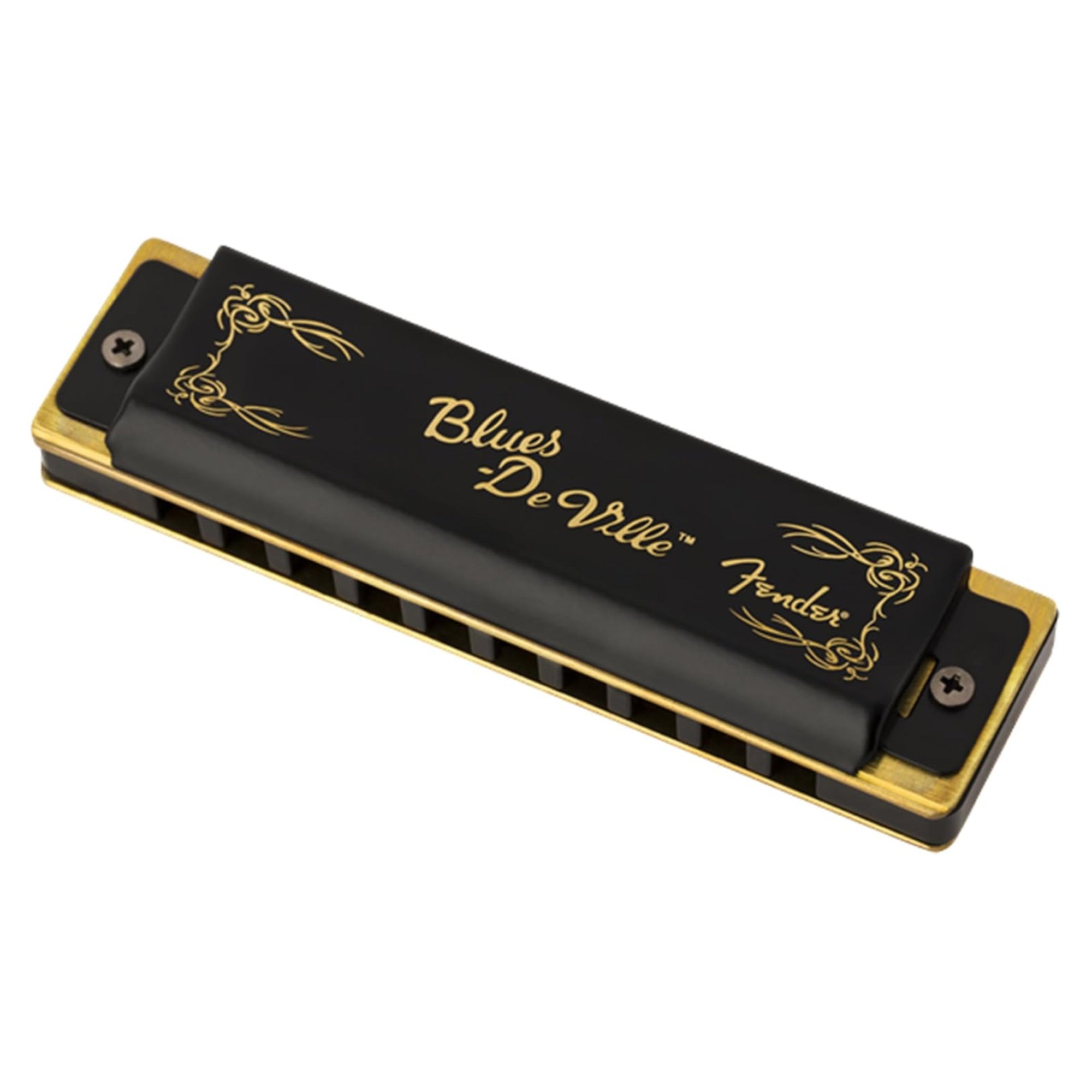 Fender Blues DeVille Harmonica - Key of F w/ Austin Bazaar Instructional Manual