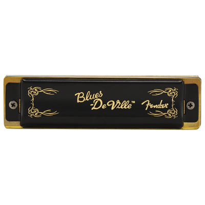 Fender Blues DeVille Harmonica - Key of F w/ Austin Bazaar Instructional Manual
