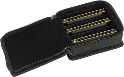 Fender Blues DeVille Harmonica 3 Pack w/ Austin Bazaar Instructional Manual