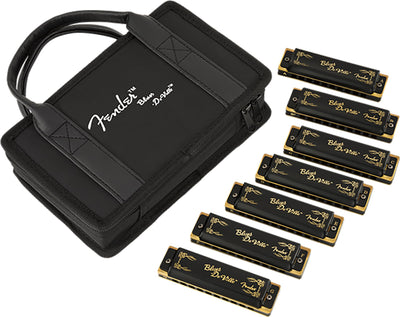 Fender Blues DeVille Harmonica 7 Pack w/ Austin Bazaar Instructional Manual