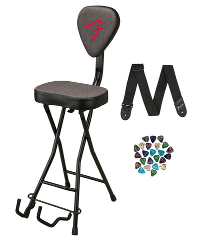 Fender 351 Guitar Seat/Stand w/ Guitar Strap