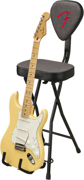 Fender 351 Guitar Seat/Stand w/ Fender FCT-2 Tuner