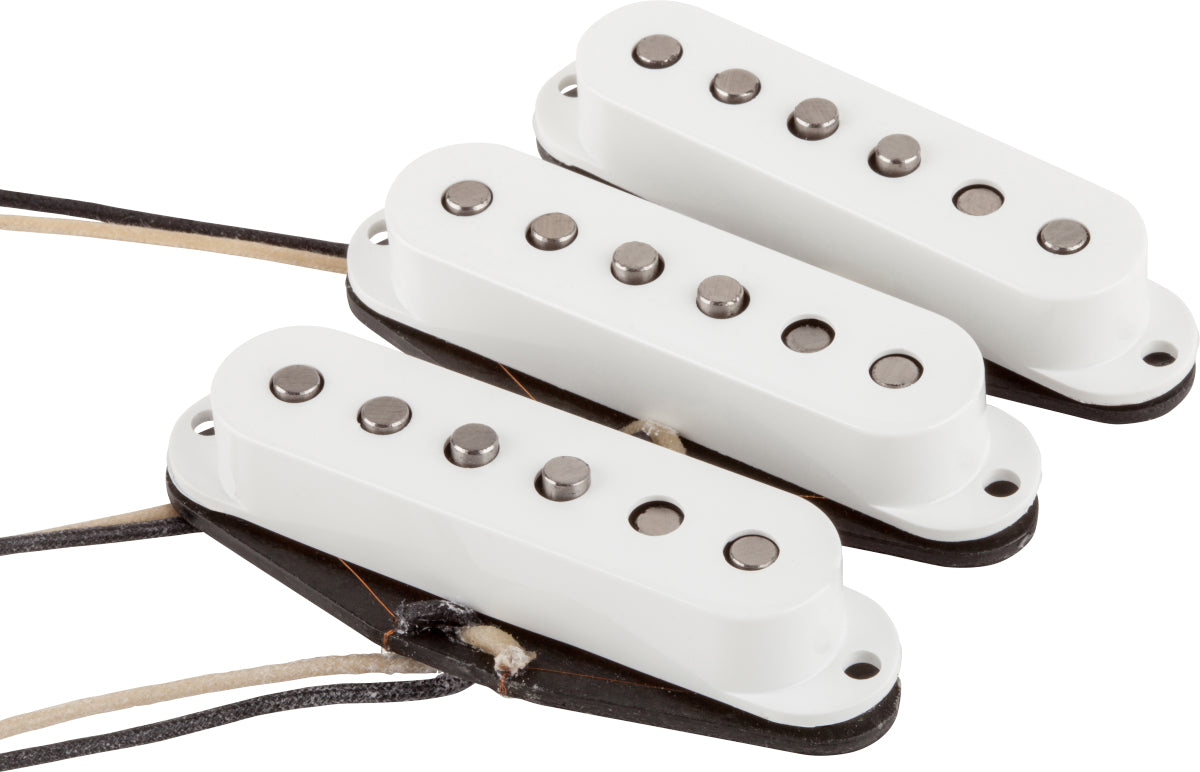 Fender Custom Shop '54 Stratocaster Pickups - White w/ Picks