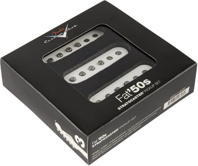 Fender Custom Shop Fat '50s Stratocaster Pickups - White w/ Picks