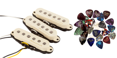 Fender Vintage Noiseless Stratocaster Pickups w/ Picks