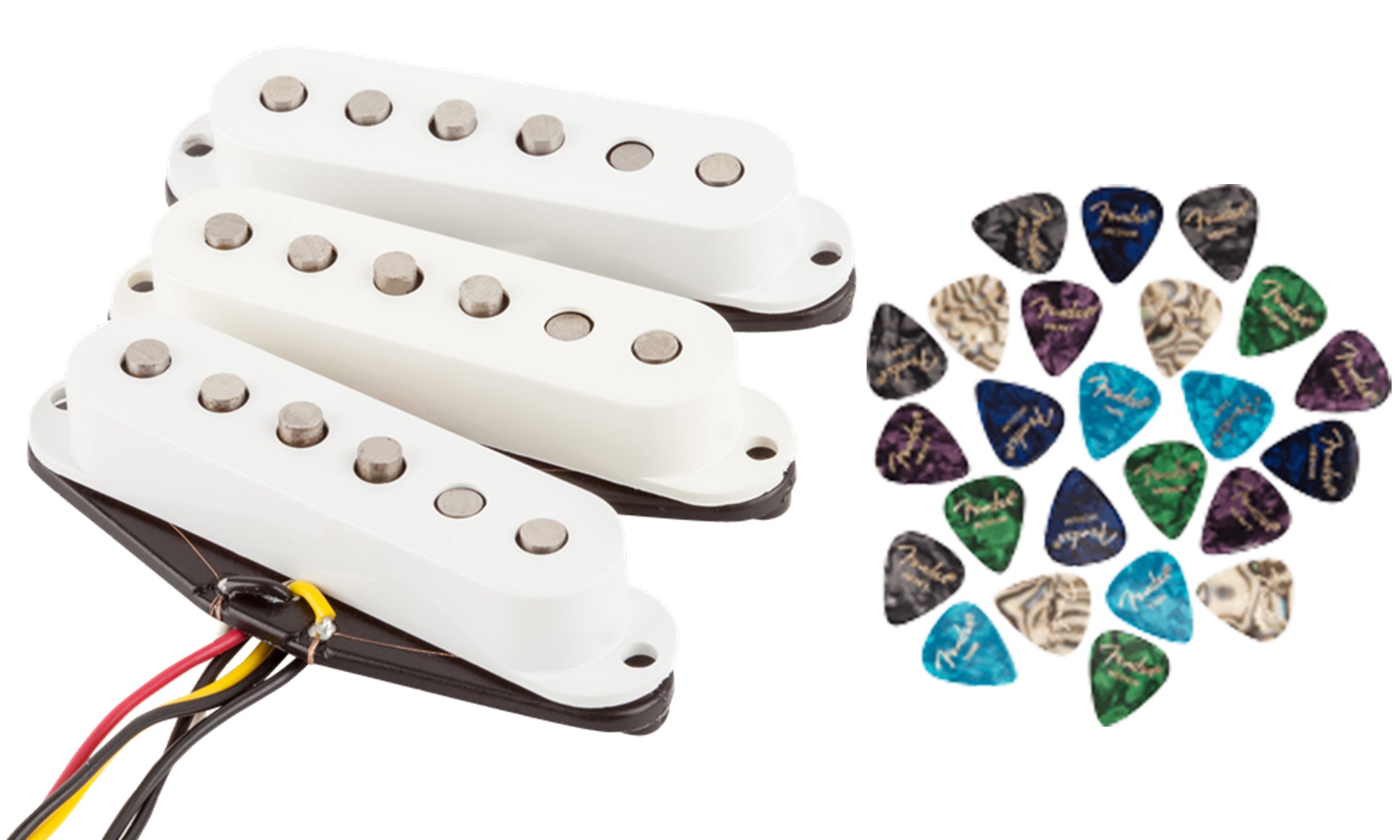 Fender Tex-Mex Stratocaster Pickups w/ Picks
