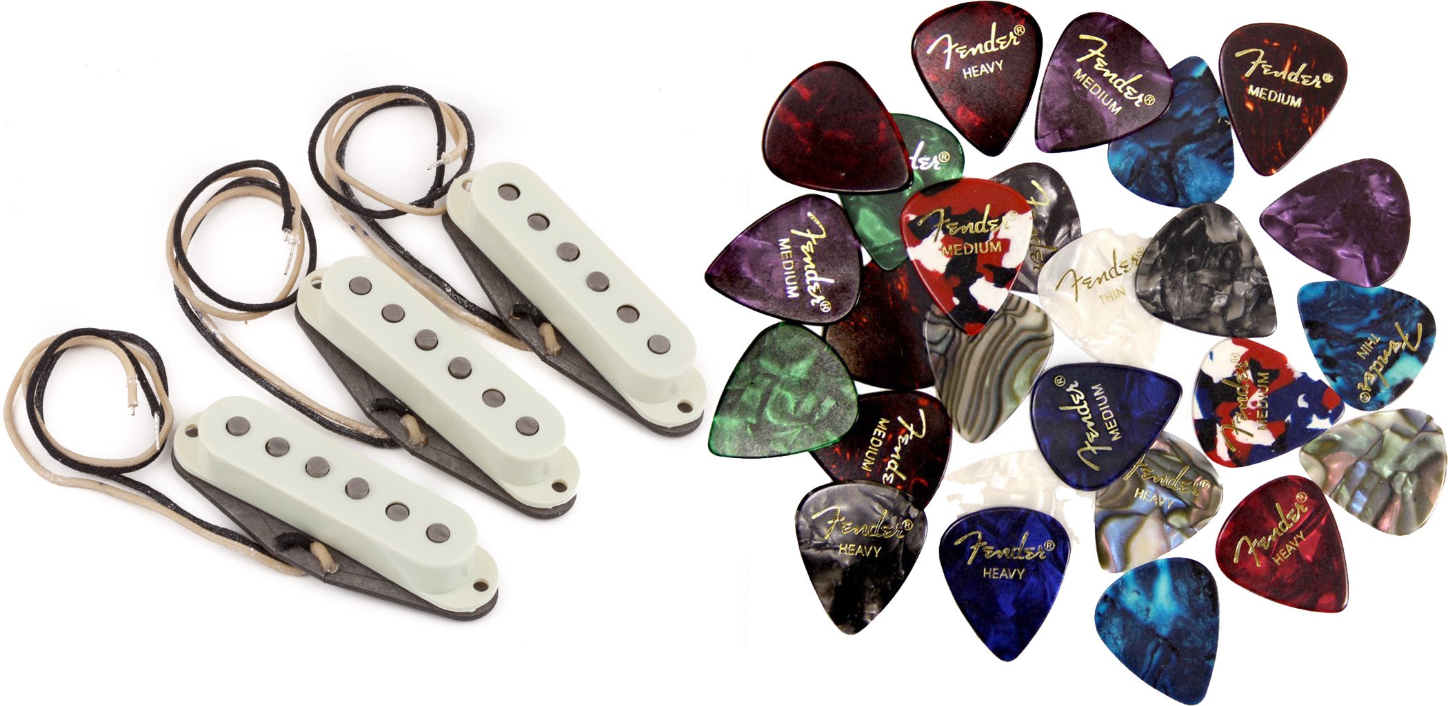 Fender Pure Vintage '65 Stratocaster Pickups w/ Picks