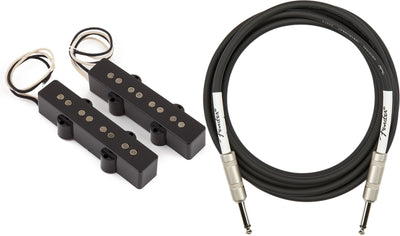 Fender Pure Vintage '74 Jazz Bass Pickups w/ Instrument Cable