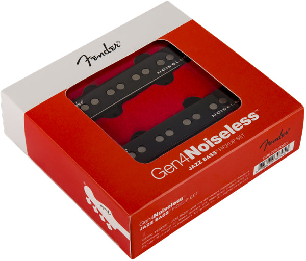 Fender Gen 4 Noiseless Jazz Bass Pickups w/ Instrument Cable