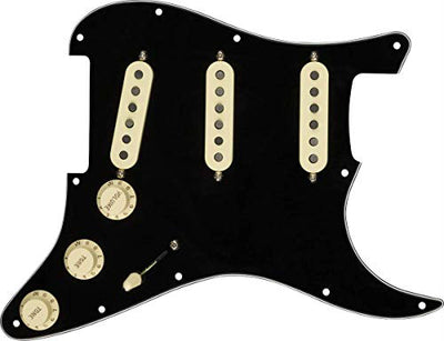 Fender Custom Shop Texas Special SSS Pre-Wired Strat Pickguard - Black