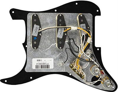 Fender Custom Shop Texas Special SSS Pre-Wired Strat Pickguard - Black