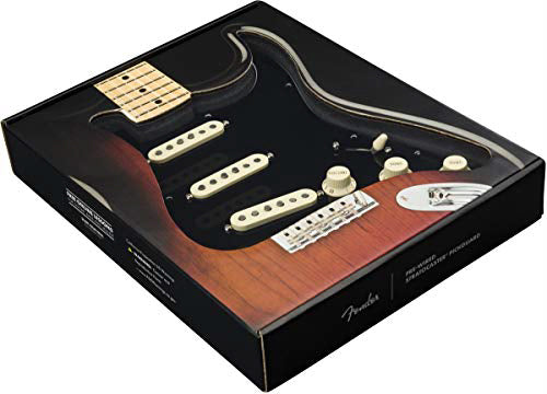 Fender Custom Shop Texas Special SSS Pre-Wired Strat Pickguard - Black
