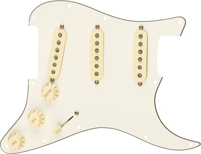 Fender Tex-Mex SSS Pre-Wired Stratocaster Pickguard w/ Instrument Cable