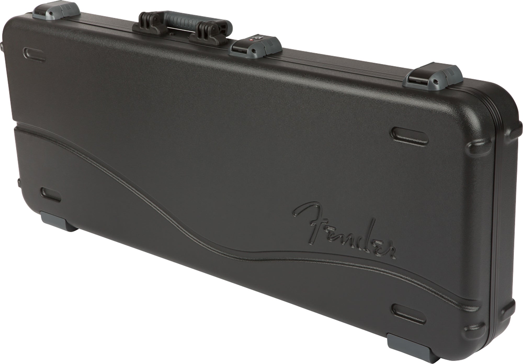 Fender Deluxe Molded Stratocaster-Telecaster Case - Black w/ Strap