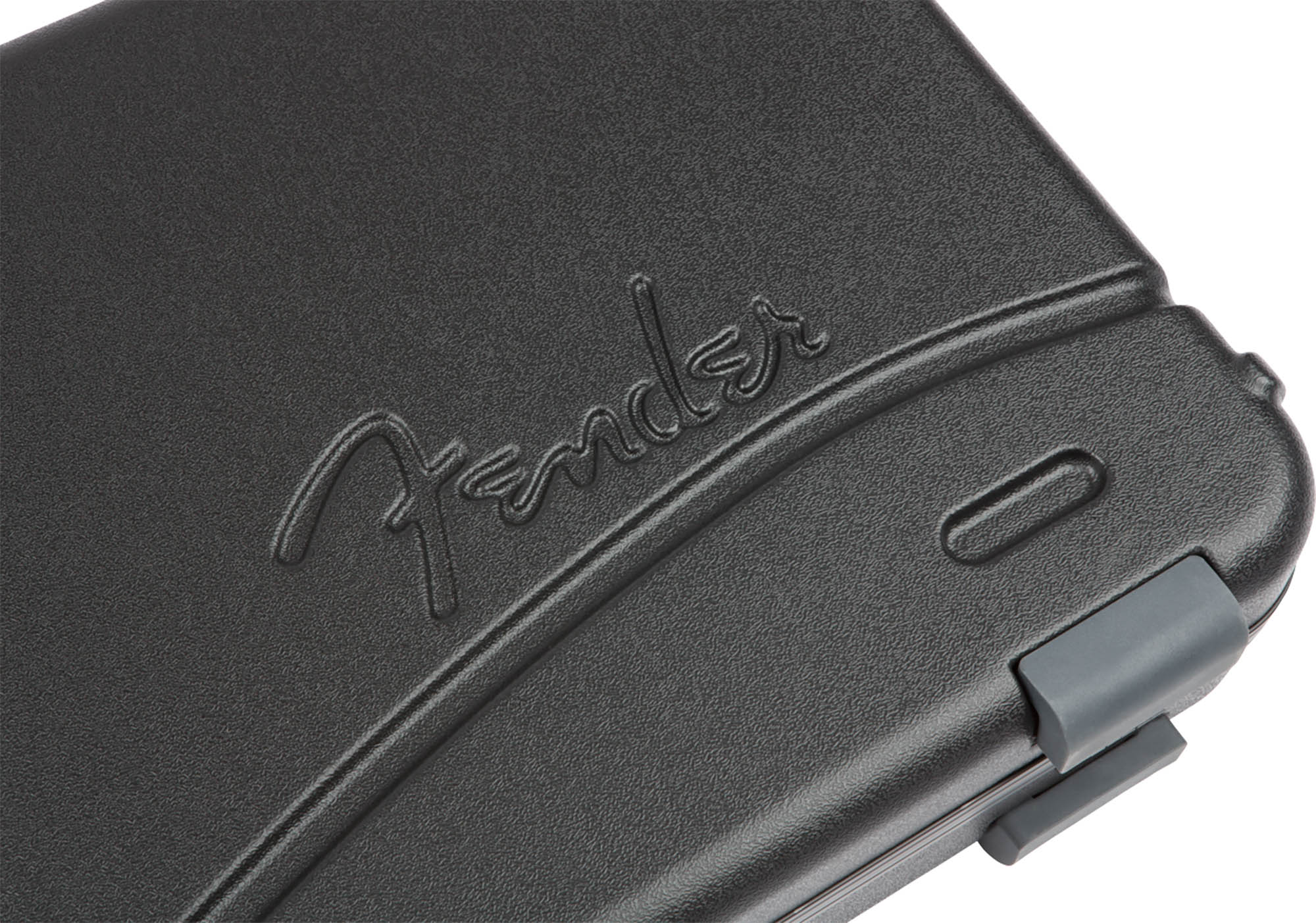Fender Deluxe Molded Stratocaster-Telecaster Case - Black w/ Strap