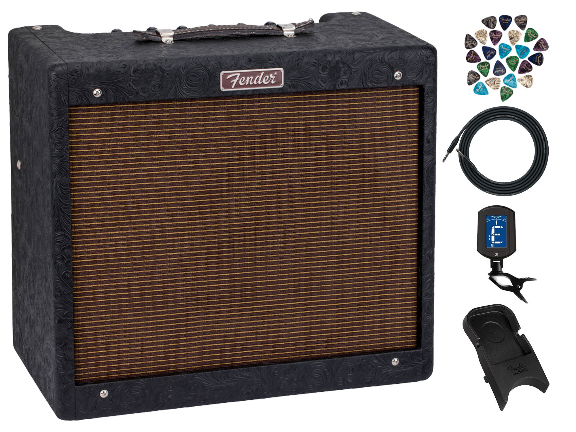 Fender Blues Junior IV 30th Anniversary Amplifier w/ Amperstand Guitar Cradle