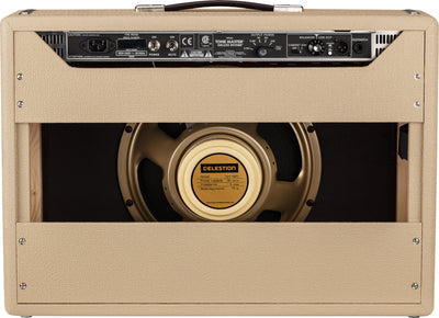 Fender Tone Master Deluxe Reverb 1x12-Inch Guitar Combo Amplifier - Blonde w/ Amperstand Guitar Cradle